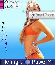 Anna Kournikova tema screenshot