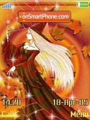 Скриншот темы Autumn Witch