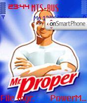 Mr Proper es el tema de pantalla