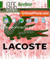 Lacoste 571 es el tema de pantalla