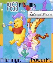 Скриншот темы The Pooh 4