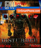 Disturbed tema screenshot