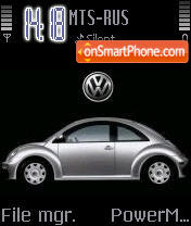 Volkswagen Beetle tema screenshot