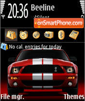Ford Shelby Gt500 theme screenshot