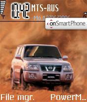 Скриншот темы Nissan Patrol