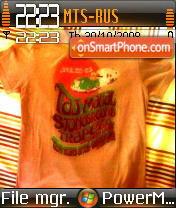 Shirt tema screenshot