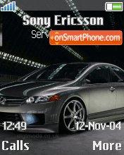 Honda Civic 05 theme screenshot