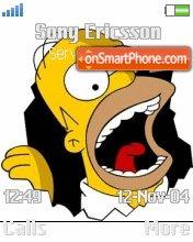 Скриншот темы Homer Simpson 07