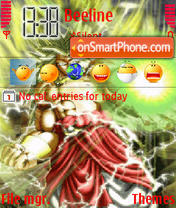 Dragon Ball tema screenshot