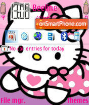 Kitty Baby tema screenshot