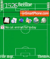 Soccer Field tema screenshot