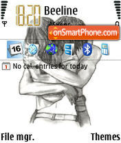 Lovers tema screenshot