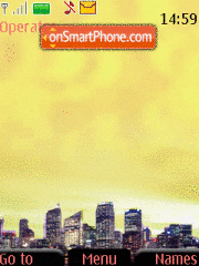 City Life Animated tema screenshot