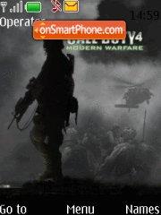 Скриншот темы Call Of Duty 4 01