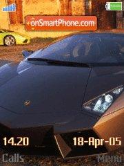 Lamborghini tema screenshot