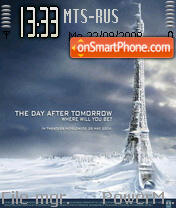 Скриншот темы Day After 2morrow