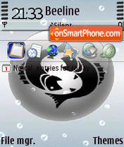 Pisces Animated tema screenshot