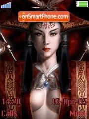 Скриншот темы Chinese witch