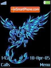 Blue phoenix es el tema de pantalla