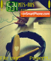 Music Lover tema screenshot