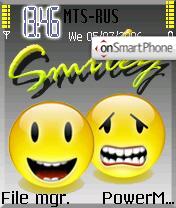 Smileys es el tema de pantalla