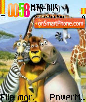 Madagascar 2 02 es el tema de pantalla