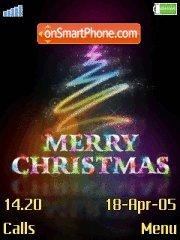 Merry Christmas tema screenshot