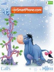 Скриншот темы Xmas Eeyore