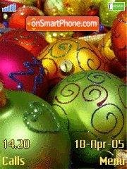 Christmas Tree Decorations tema screenshot