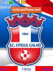 Capture d'écran FC Otelul Galati thème