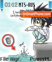 Скриншот темы Hate Cellphones