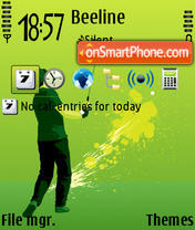 Golf 06 tema screenshot