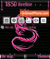 Dragon Vibre theme screenshot