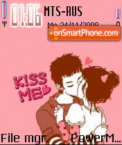 Kiss Me 05 theme screenshot
