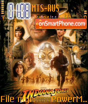 Capture d'écran Indiana Jones Skull thème