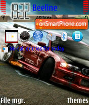 Bavaria Motors BMW Drift Theme-Screenshot