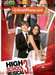 Скриншот темы High School Musical 06