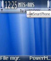 Win Vista Blue OS7 tema screenshot