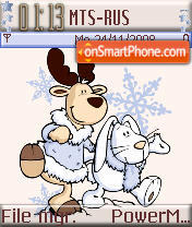 Happy Winter theme screenshot