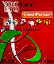 Christmas 2012 tema screenshot