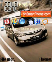 Honda by Tirle Od Ua theme screenshot