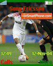 Real Madrid tema screenshot