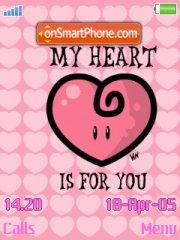 Heart3 tema screenshot