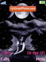 Moon Angel tema screenshot