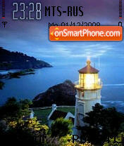 Lighthouse tema screenshot