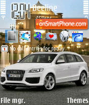 Audi Q7 V12 02 theme screenshot