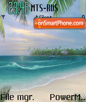 Beach 28 tema screenshot