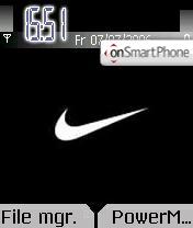 Nike Logo tema screenshot