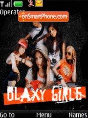 Blaxy Girls theme screenshot