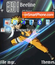 Naruto Vista es el tema de pantalla